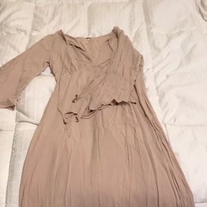 Free People Bohemian style pink dress